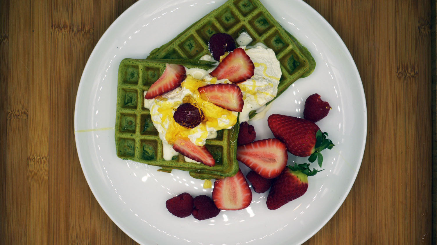 Matcha Waffles