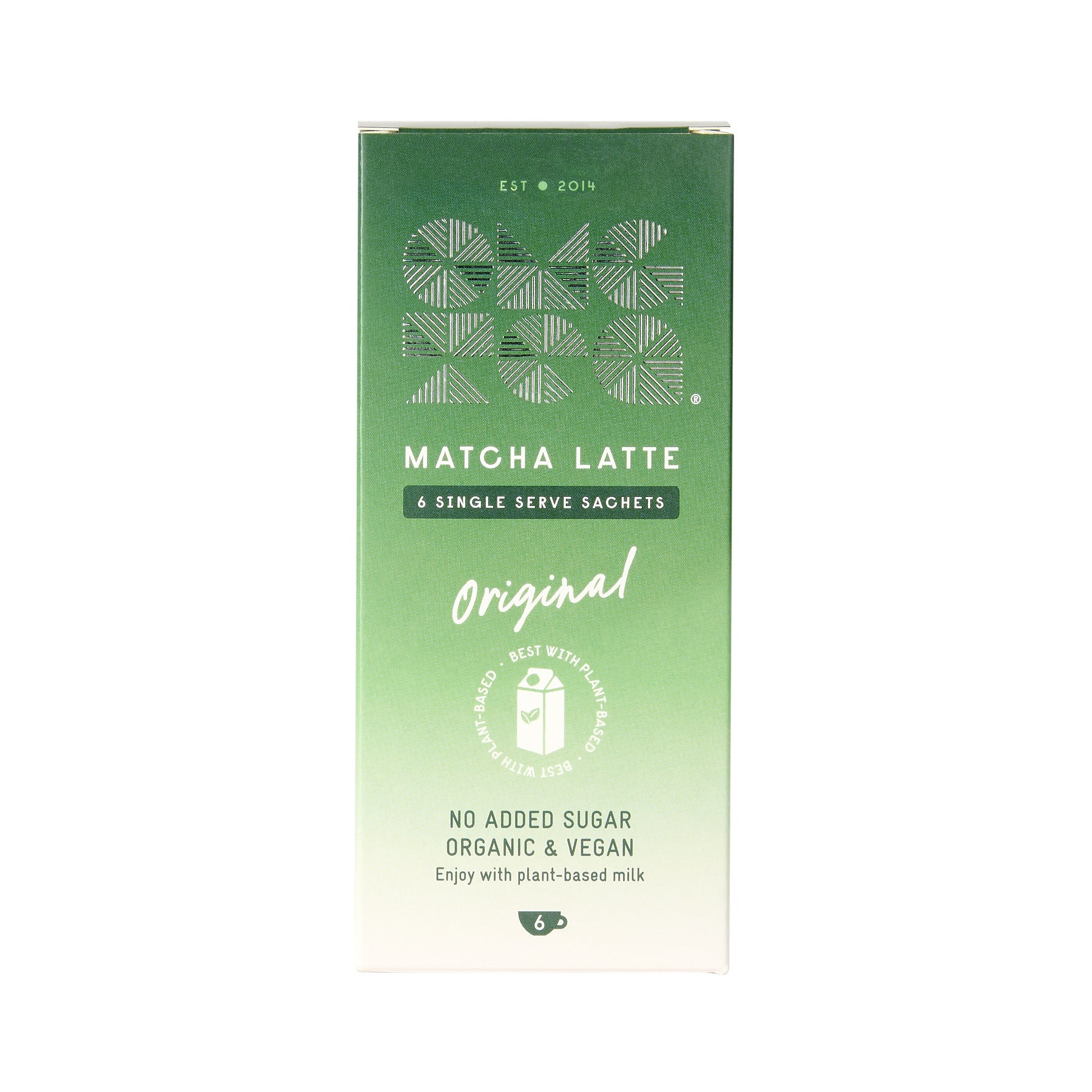 OMGTea box of Matcha Latte Sachets