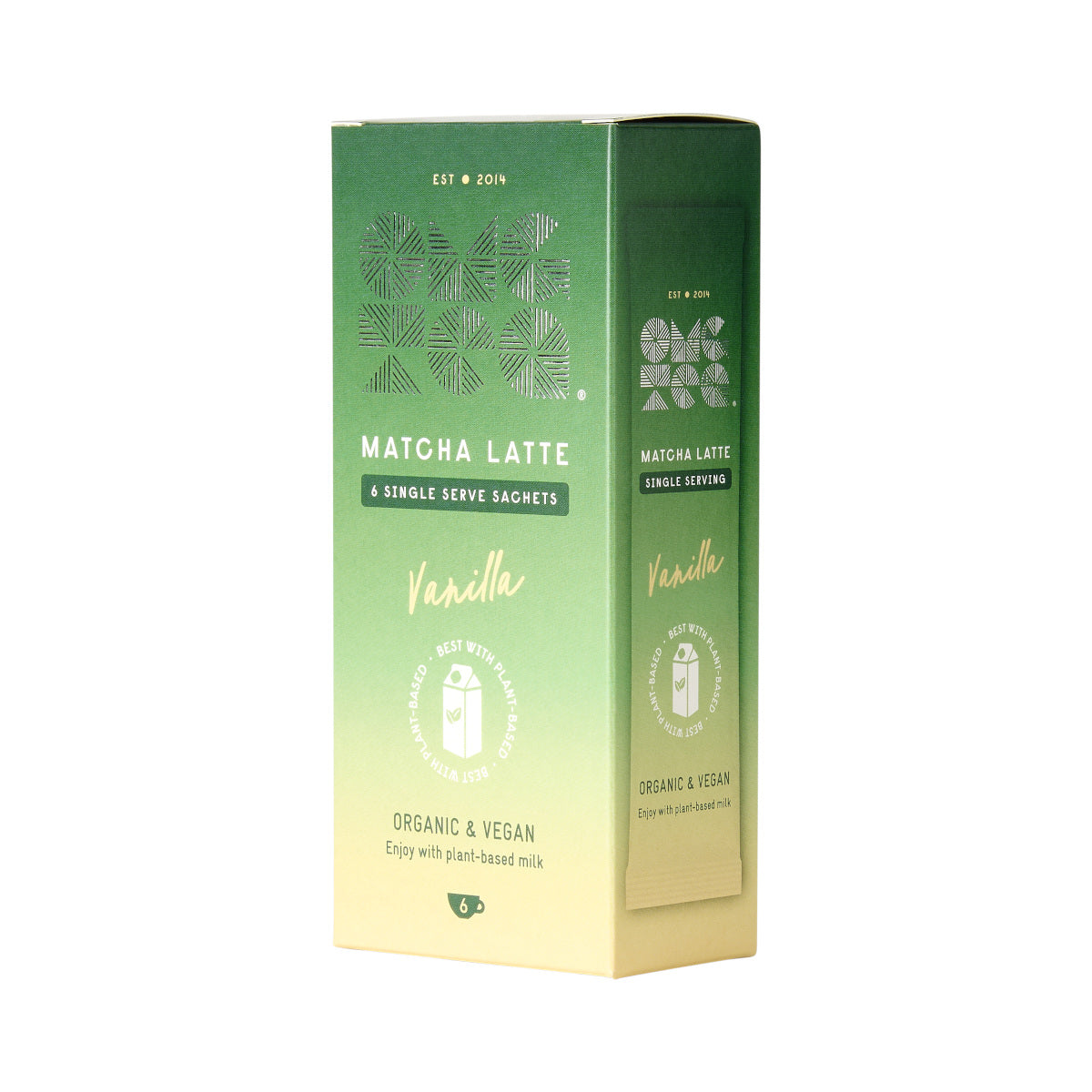 Boc of OMGTea Vanuilla Matcha Latte