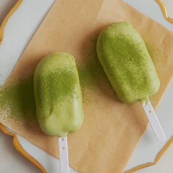 Matcha Ice Cream Lollies