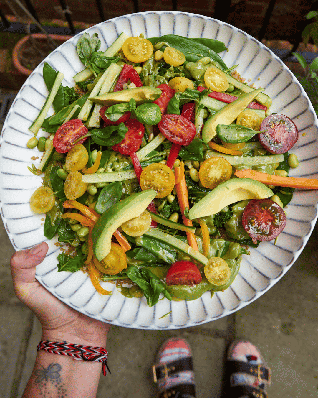 Matcha Whipped Tahini Dressing- brilliant with roasted vegetables, grain bowls, toast, crudités or as part of a bigger spread. 
