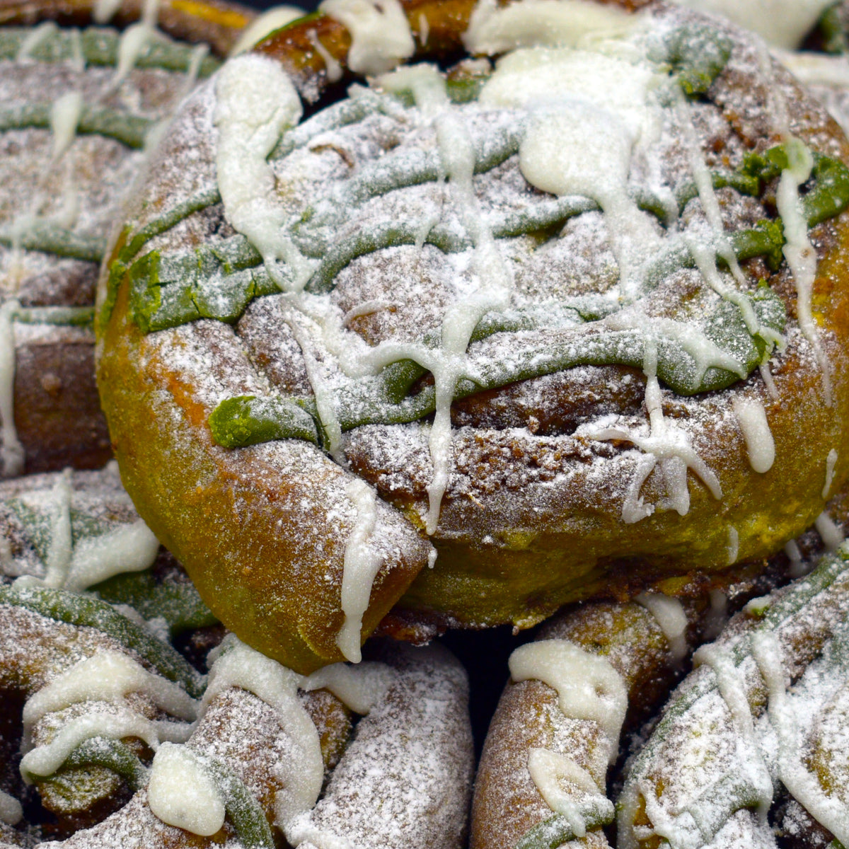 Matcha Cinnamon Rolls