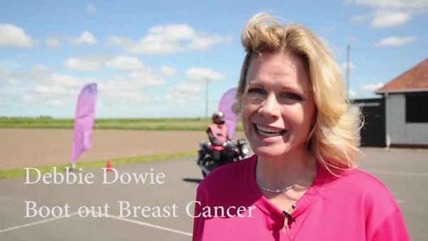 A letter from Debbie Dowie from Boot Out Breast Cancer