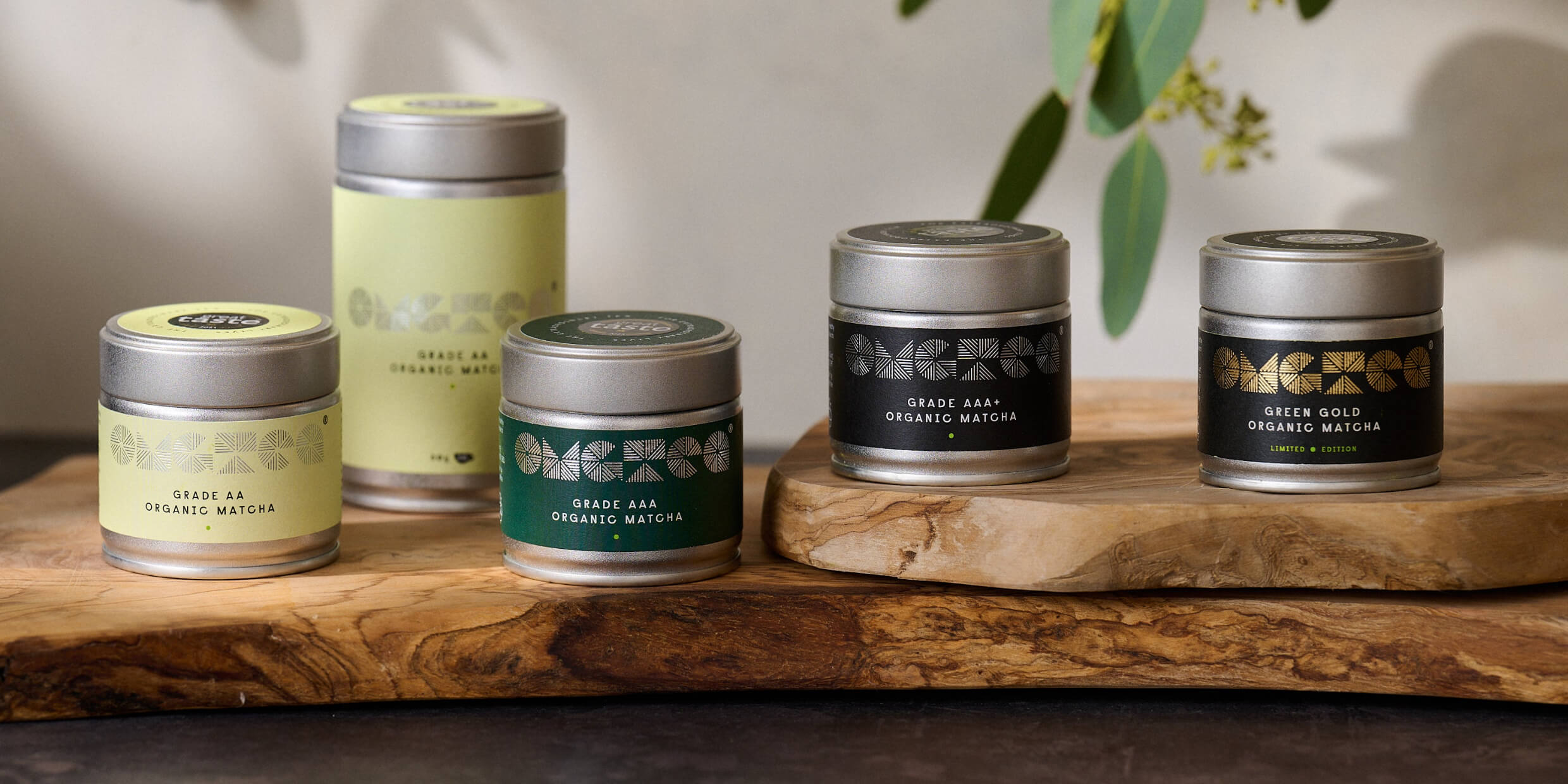 OMGtea range of matcha tea 