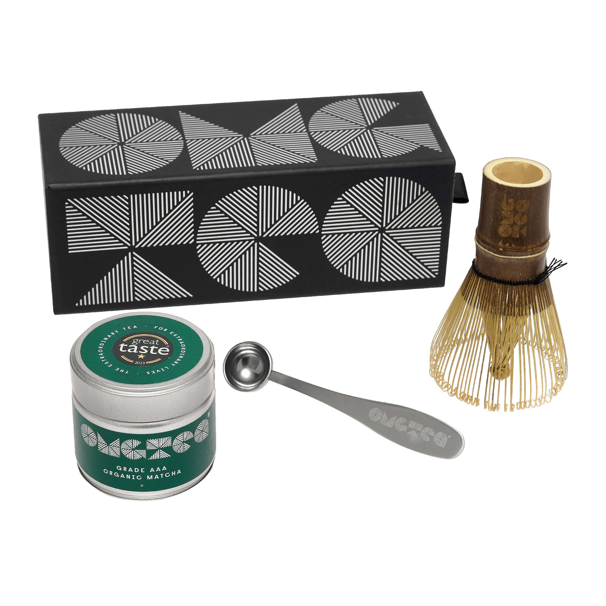 OMGTea Gift Set with AAA Grade Organic Matcha Tea
