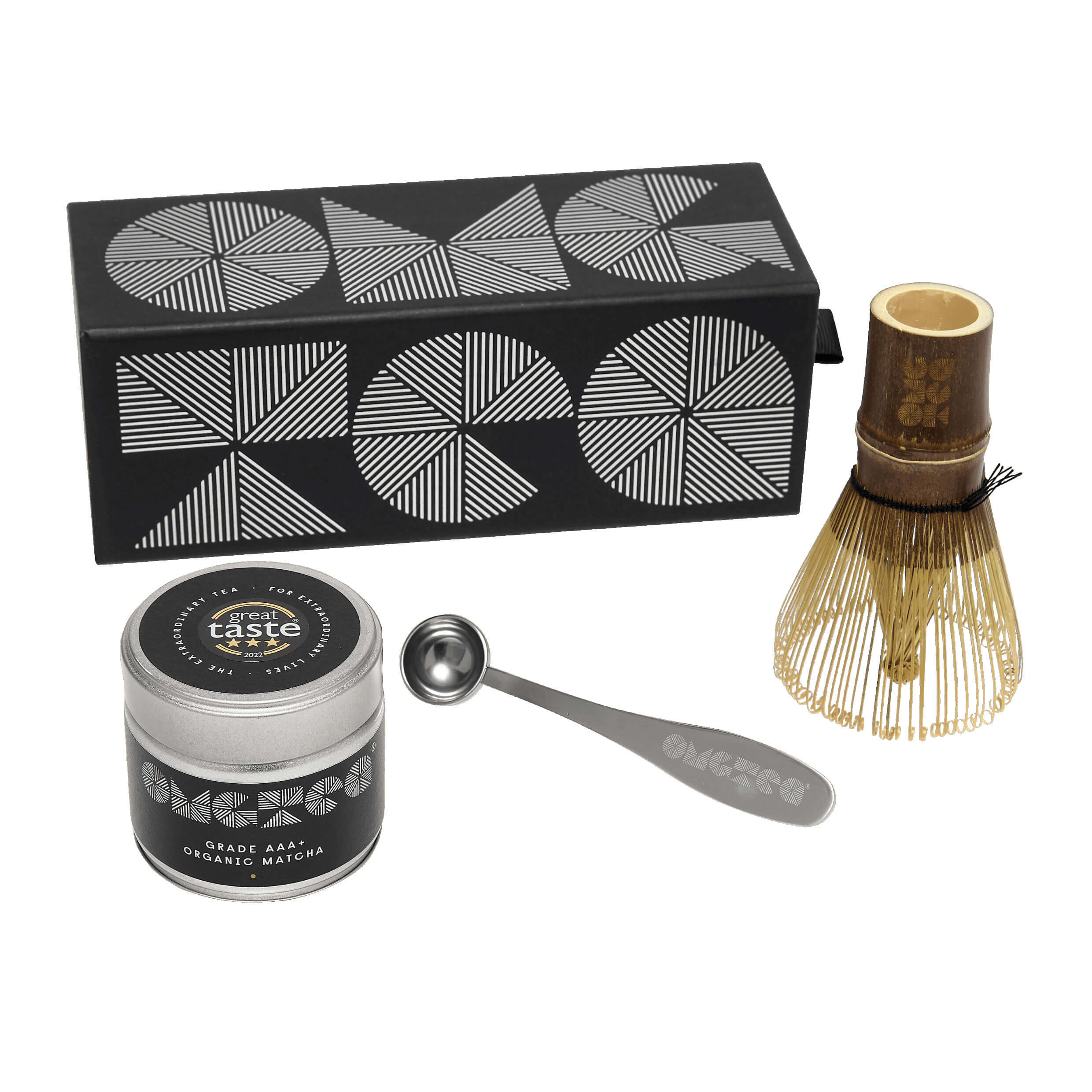 OMGTea Gift Set with AAA+ Organic Matcha Tea
