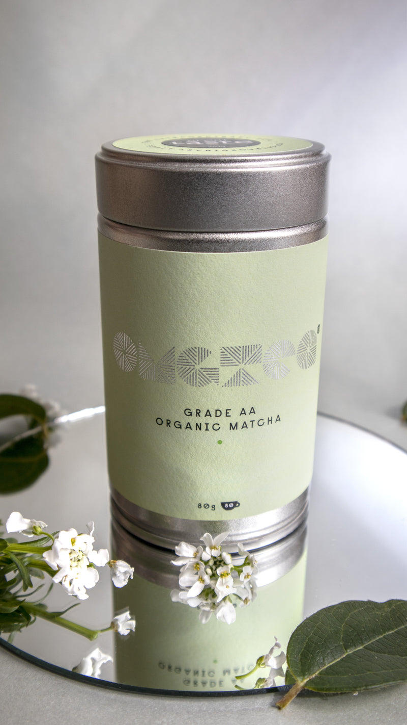 OMGTea Organic Matcha AA Grade 80g-Powdered Matcha Tea-OMGTeas